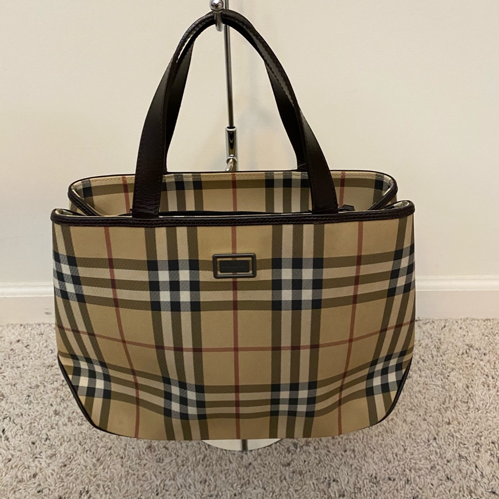 Burberry Nova Check Hand Bag